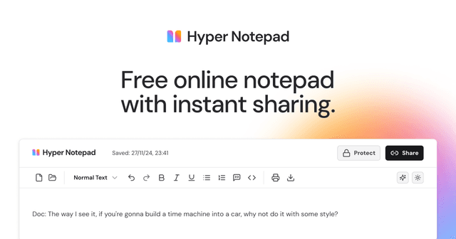 Hyper Notepad