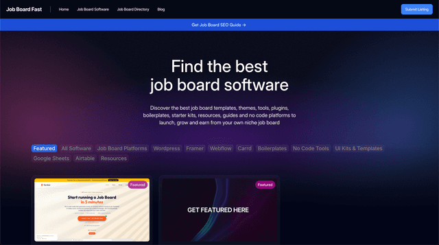 Job Board Fast