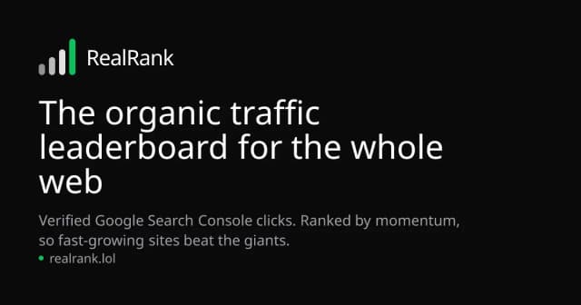 RealRank