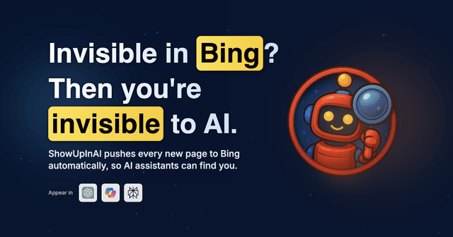 Show Up in AI!
