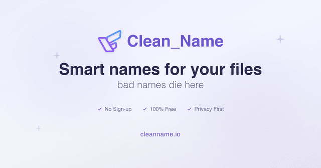Clean_Name