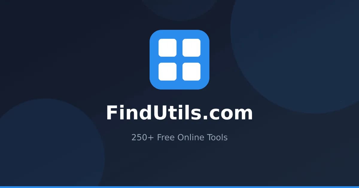 Social preview (og:image) of findutils.com